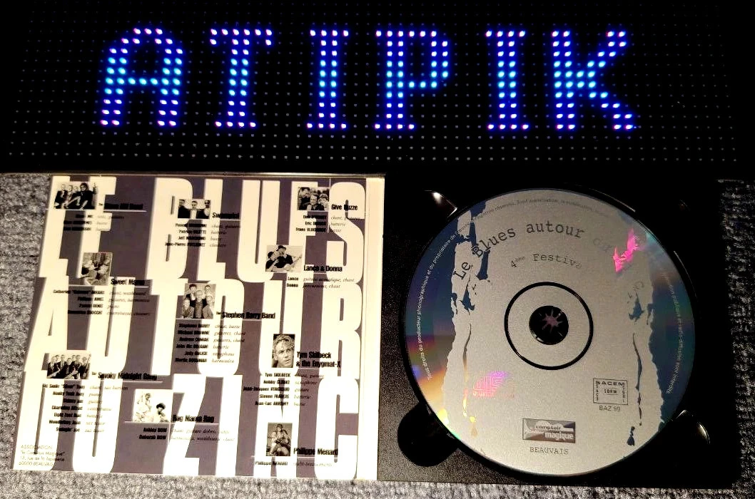 Raro Cd Le Blues Autour Du Zinc Beauvais Pepita Colecionador Indispensável 🎸 – photo 3